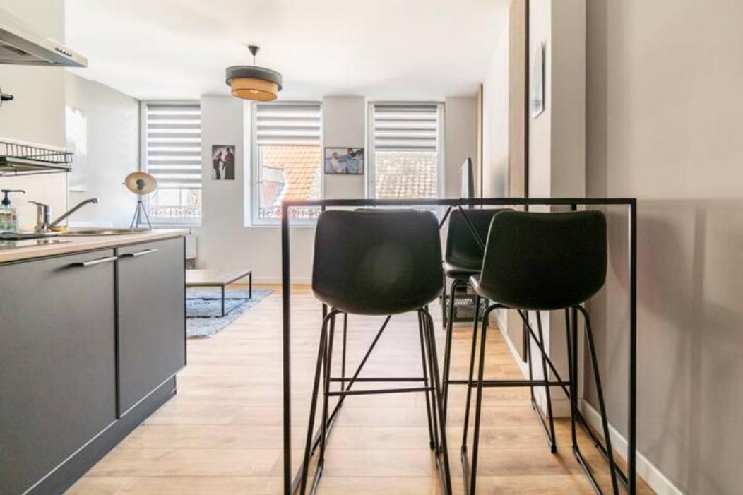 Voyage En Duplex En Hyper Centre Daire Valenciennes Dış mekan fotoğraf